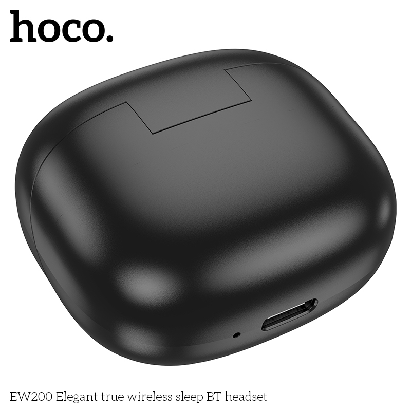 HOCO EW200 หูฟังไร้สาย TWS สำหรับใส่นอน ไม่เจ็บหู กันน้ำ IPX4 ใช้ได้ต่อเนื่อง 4 ชม. บลูทูธ 5.4 hc3