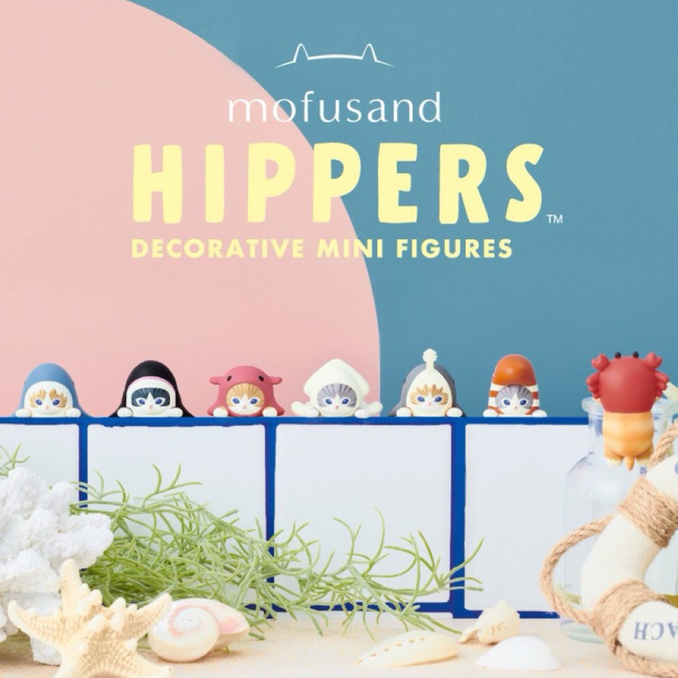 พร้อมส่ง สุ่ม Mofusand Hippers คอลใหม่ล่าสุด การ์ตูนเกาะน้องแมว ลายน่ารัก การ์ตูนเกาะ ติดมือถือ เกาะโทรศัพท์