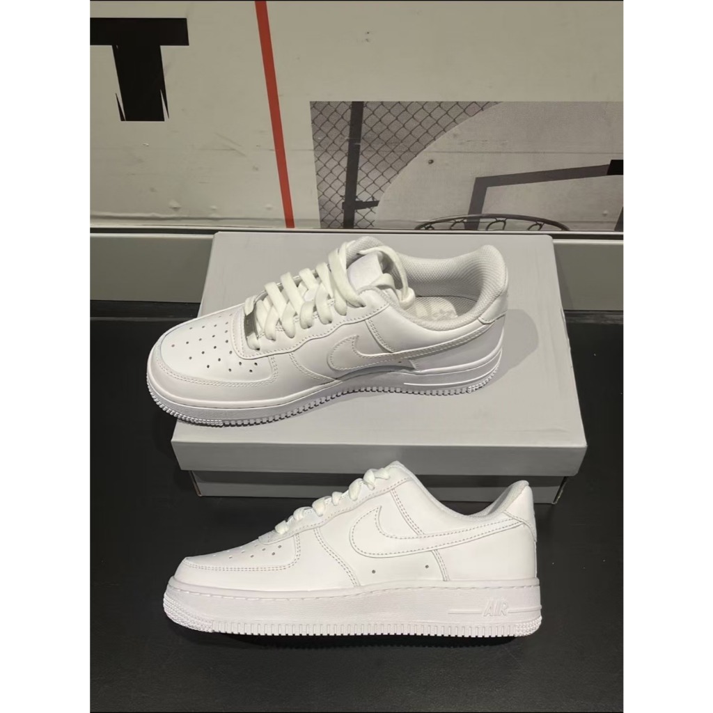 Nike Air Force 107 Classic Retro Low-top Sneakers Unisex Pure White