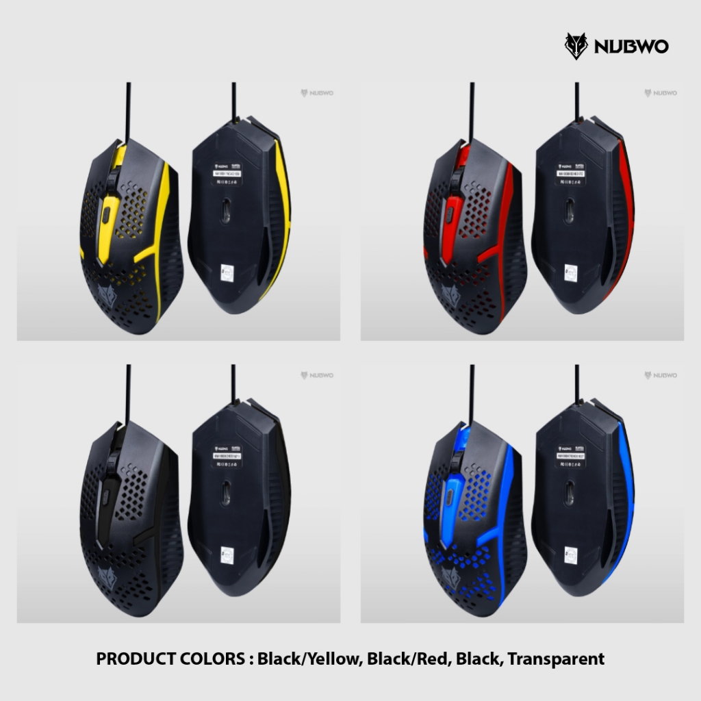 Nubwo NM-106 Gaming Mouse USB เมาส์เกมมิ่ง  เม้าส์เล่นเกม - รูปที่ 4