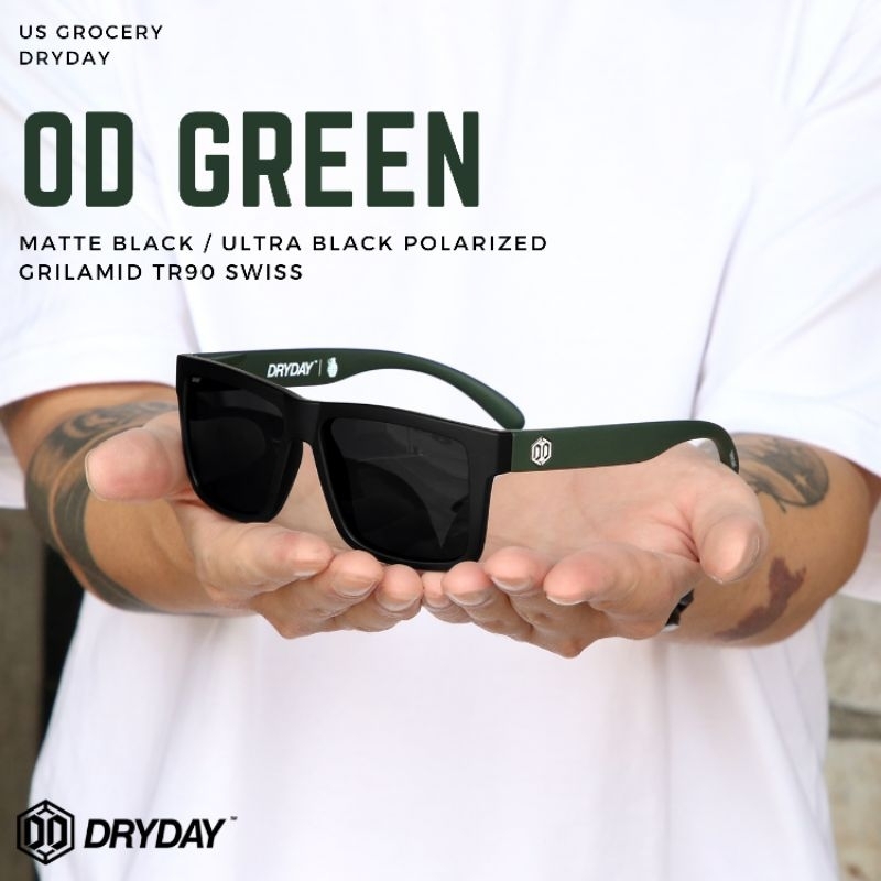 DRYDAY MATTE BLACK - OD GREEN