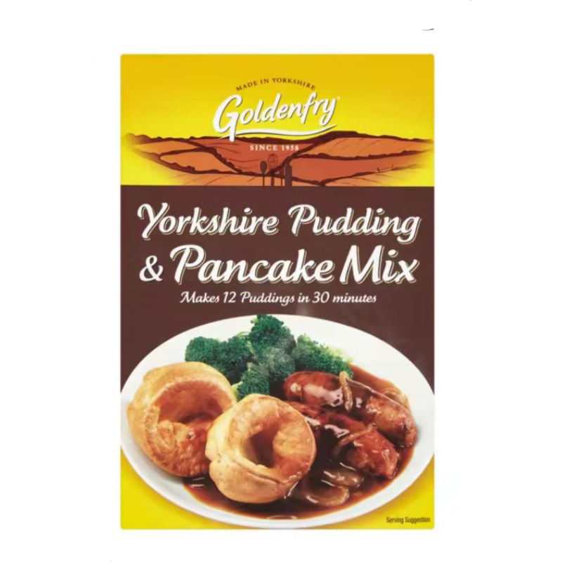 Goldenfry Yorkshire Pudding & Pancake Mix 142g  -  โกลเด้นฟราย ยอร์คเชียร์พุดดิ้งและแพนเค้กมิกซ์ 142