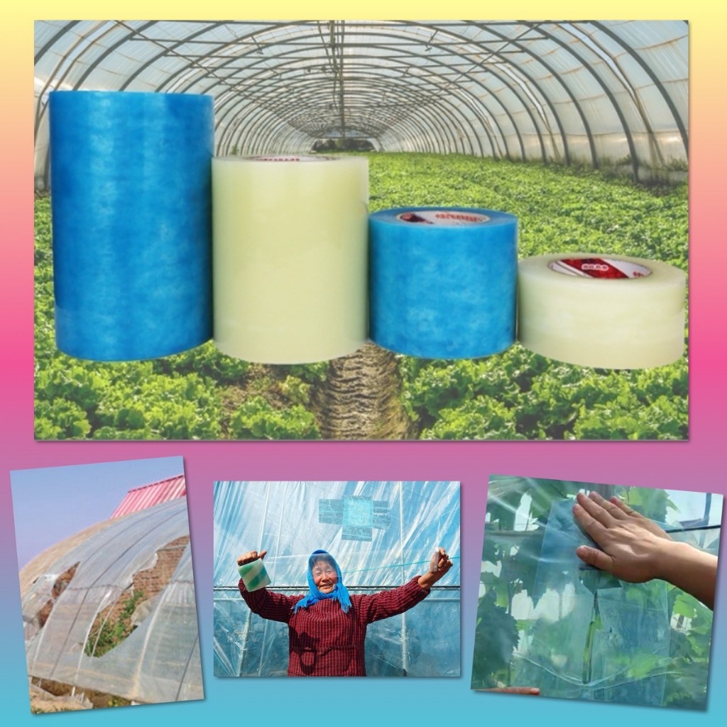 🌈 เทปใส ซ่อมโรงเรือน เทปซ่อมผ้าใบ เทปกาวกันรั่ว ฟิล์มใส กันน้ำ แลปพลาสติก ซ่อมเต๊นท์ ยาว 10 เมตร รุ่นอัพเกรด 🌈