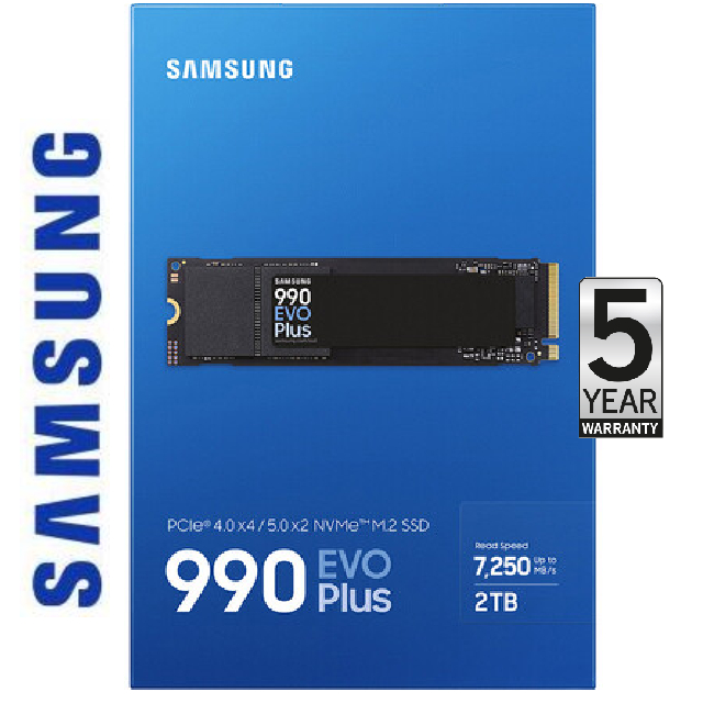 Samsung 2TB 990 EVO Plus M.2 NVMe SSD