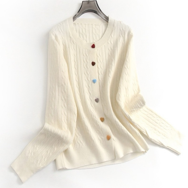 NEW COZY HEART CARDIGAN