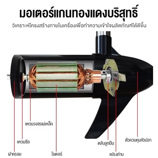 ใบพัดเรือเดินทะเล มอเตอร์ไร้แปรง เรือยาง เรือพาย มอเตอร์เครื่องยนต์ เครื่องยนต์ ใบพัดไฟฟ้า 12V เครื่องยนต์เรือเดินทะเล