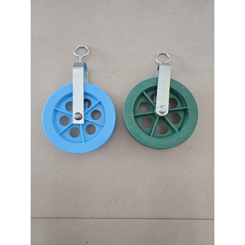 รอก pvc ขนาด 7นิ้ว สีเขียว , ฟ้า