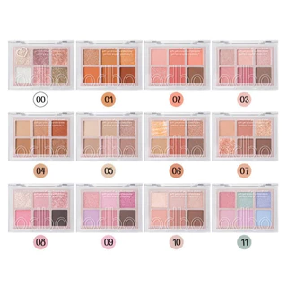 Odbo Signature Eyeshadow Palette (OD276) โอดีบีโอ ซิกเนเจอร์ อายแชโดว์ พาเลท ทาตา 4.8g