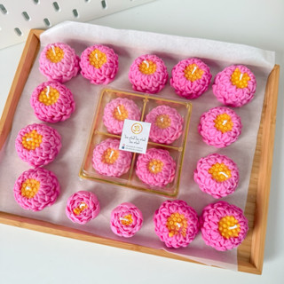 เทียนหอม ดอกบัว บัวหลวง ดอกโบตั๋นตูม ปทุม สีชมพู ไหว้พระแม่ล…