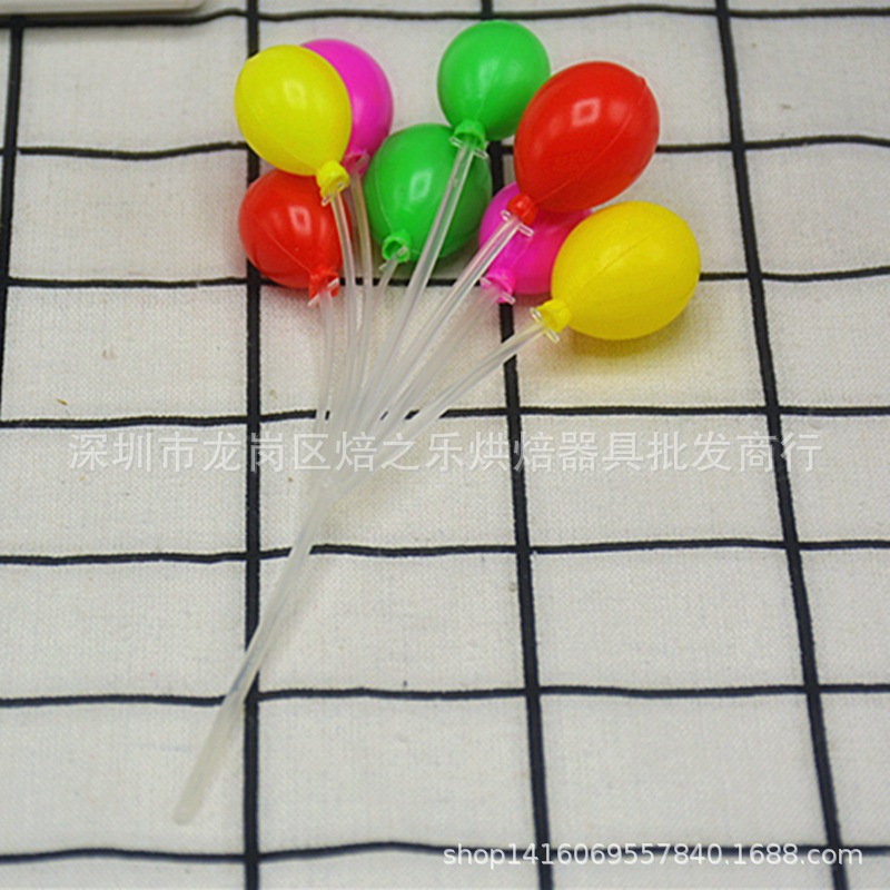 ลูกโป่งตกแต่งเค้ก โมเดลลูกโป่ง Balloons/ 🛒สินค้าพร้อมส่ง