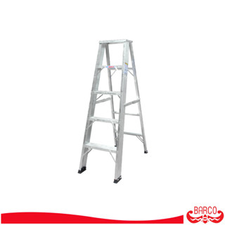 BARCO บันไดอลูมิเนียมทรงเอ ขึ้นทางเดียว 5 ขั้น 1.5 ม.