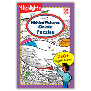 หนังสือแบบฝึกหัด Hidden Pictures - Ocean Puzzles
