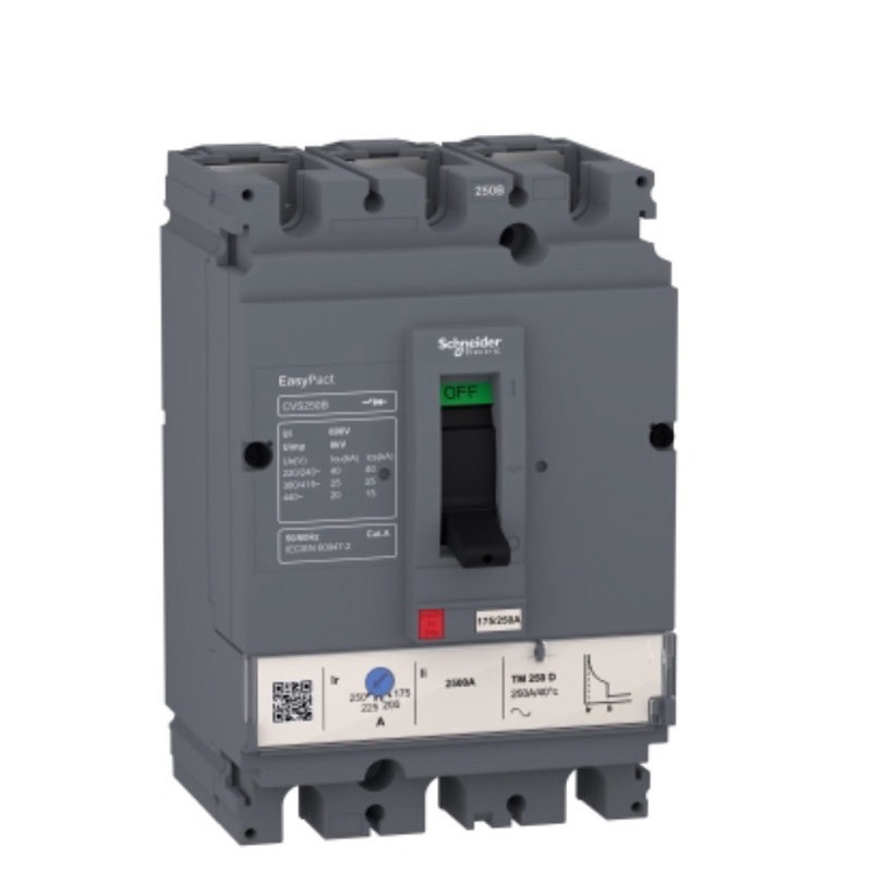 แบรกเกอร์Easypact CVS - CVS250B TM160D circuit breaker - 3P/3d   แท้ 100% เบิกศูนย์   ราคาไม่รวมvat