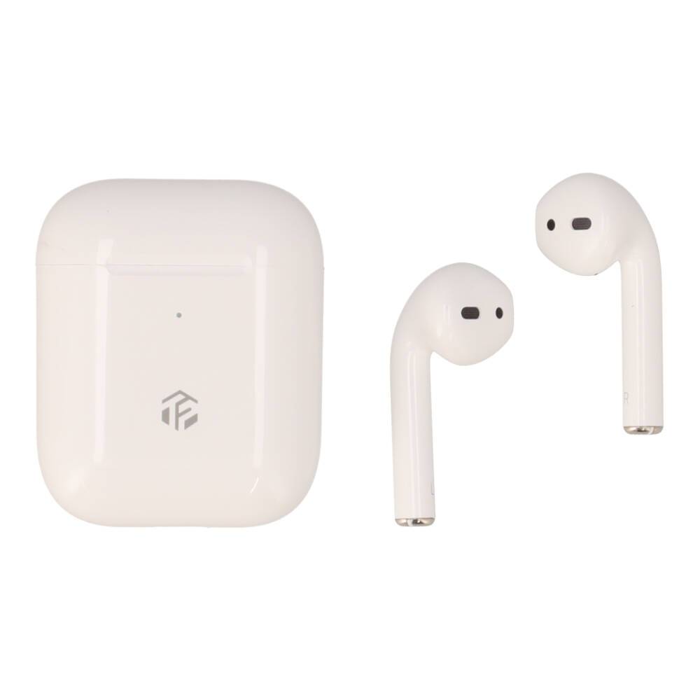 หูฟังบลูทูธไร้สาย TECHPRO Airbuds 2 with Wireless charging case White by Studio7