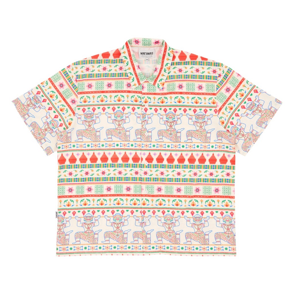 MAHANAKHON Dawn of Thailand Shirt - Cream
