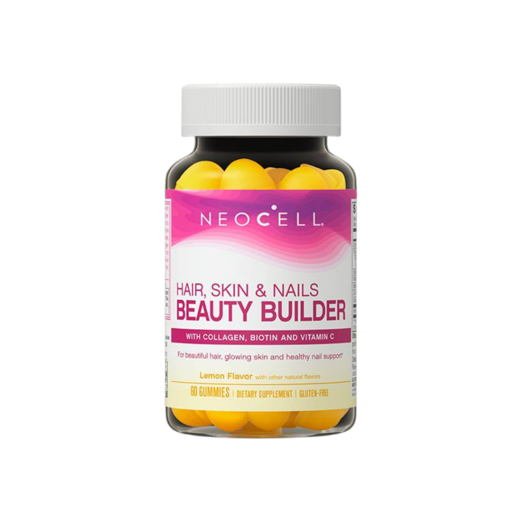 [ใหม่ล่าสุด] Neocell collagen hair skin and nail beauty builder gummies คอลลาเจนกัมมี่ แบบเคี้ยว รสเลมอน