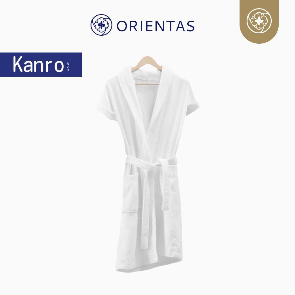 Orientas เสื้อคลุมอาบน้ำ โรงแรม 6 ดาว รุ่น Kanro ผ้าหนา ซับน้ำไว แห้งเร็วกว่าเดิม ผ้ามีน้ำหนัก