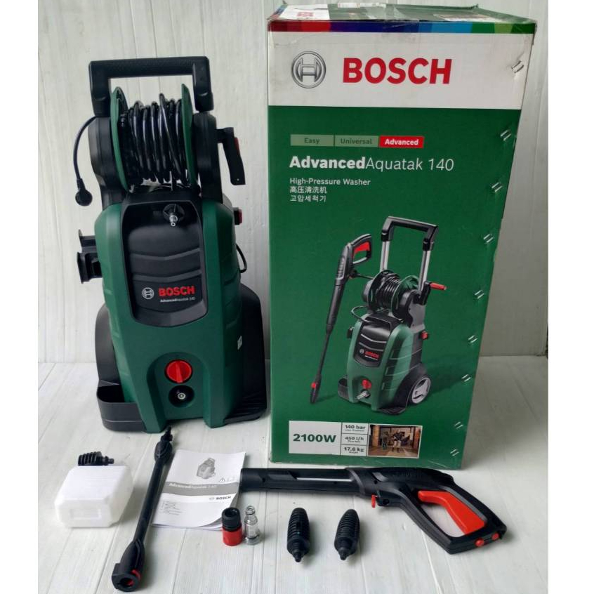 BOSCH เครื่องฉีดน้ำแรงดันสูง ADVANCEDAQUATAK140 / 06008A7DV0 สินค้ารับประกัน 6 เดือน ของแท้100%