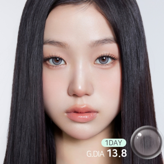 (แบ่งขาย/ยกกล่อง) 🫐MYFiPN Biv Venti 1 Day สี Charcoal คอนแทคเลนส์รายวัน Nanalens G.dia 13.8