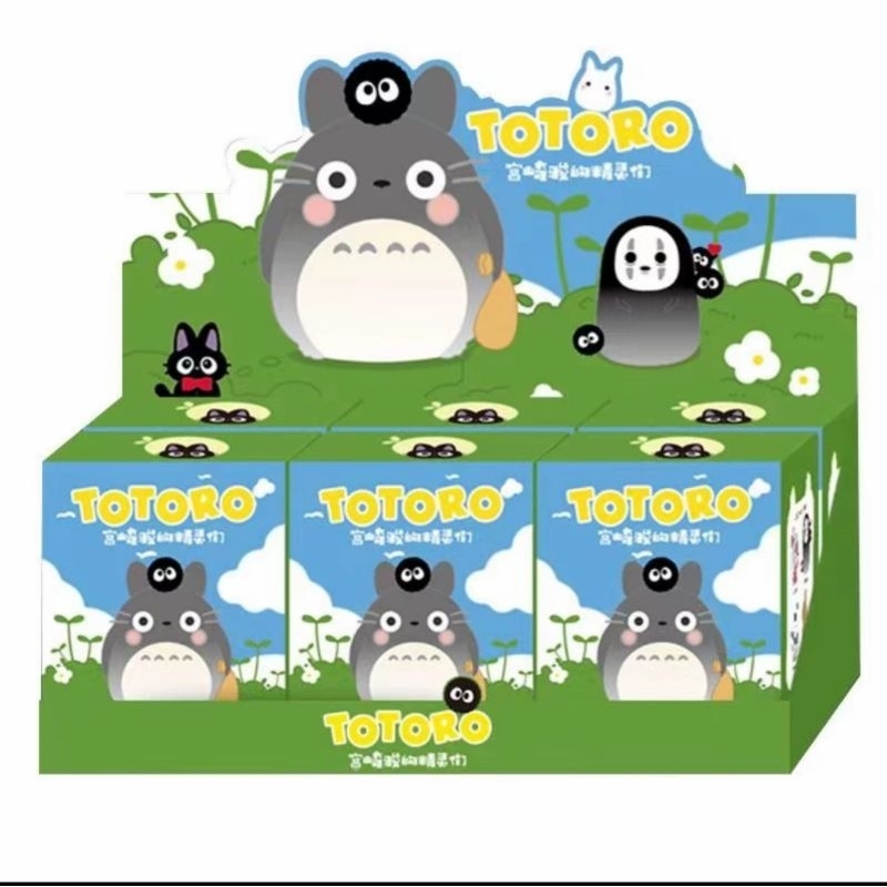 กล่องสุ่ม Totoro ครอบครัวจิบลิ กล่องดนตรี มีไฟ