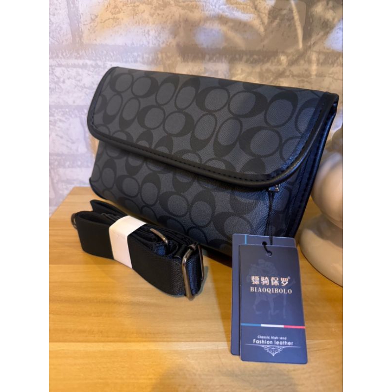 (จัดส่งทันทีไทย ) กระเป๋าคาดอกผู้ชาย งานพรีเมี่ยม สวยตรงปก ถ่ายจากสินค้าจริง มีเก็บเงินปลายทาง