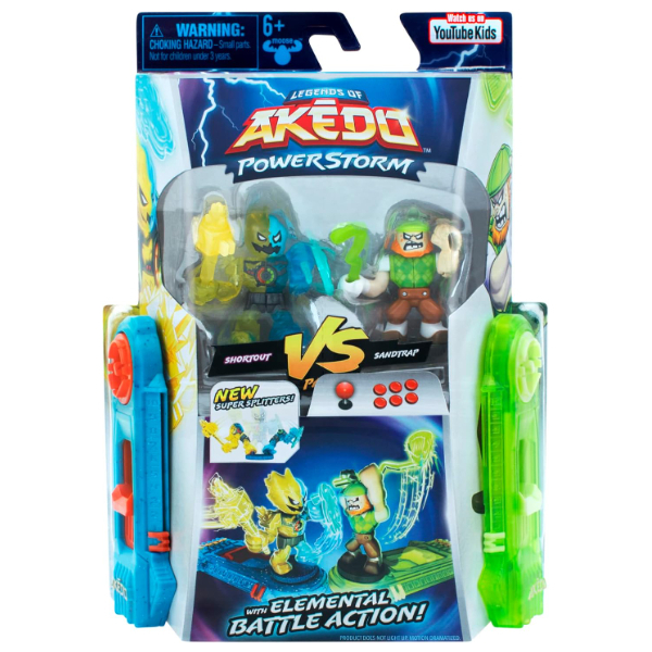 Akedo S4 Versus Pack Shortout Vs Sandtrap