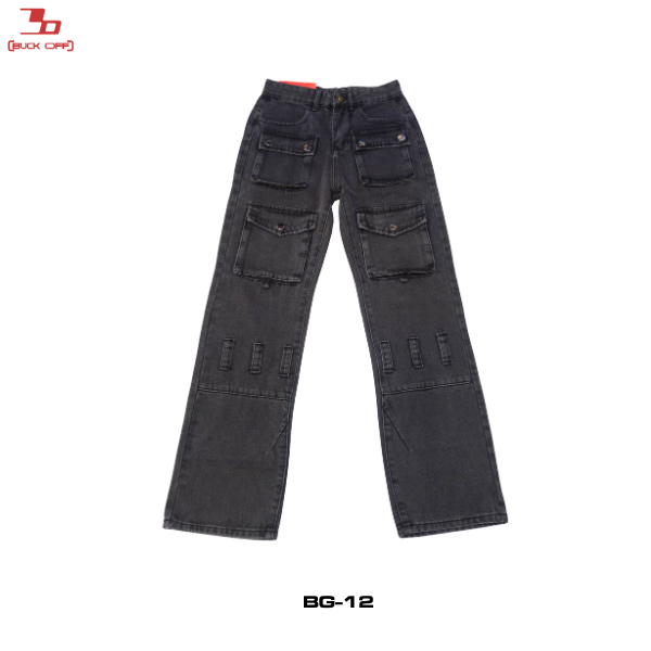 BUCKOFF :รุ่น BG12 JEAN กางเกงยีนส์ กางเกงยีนส์ผู้หญิง