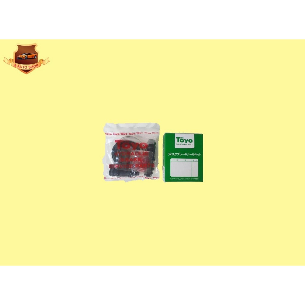 ชุดซ่อมยางดิสเบรคหน้า TOYOTA AT171 เครื่อง 1.6 ยี่ห้อ TOYO JAPAN ชุดละ280บาท