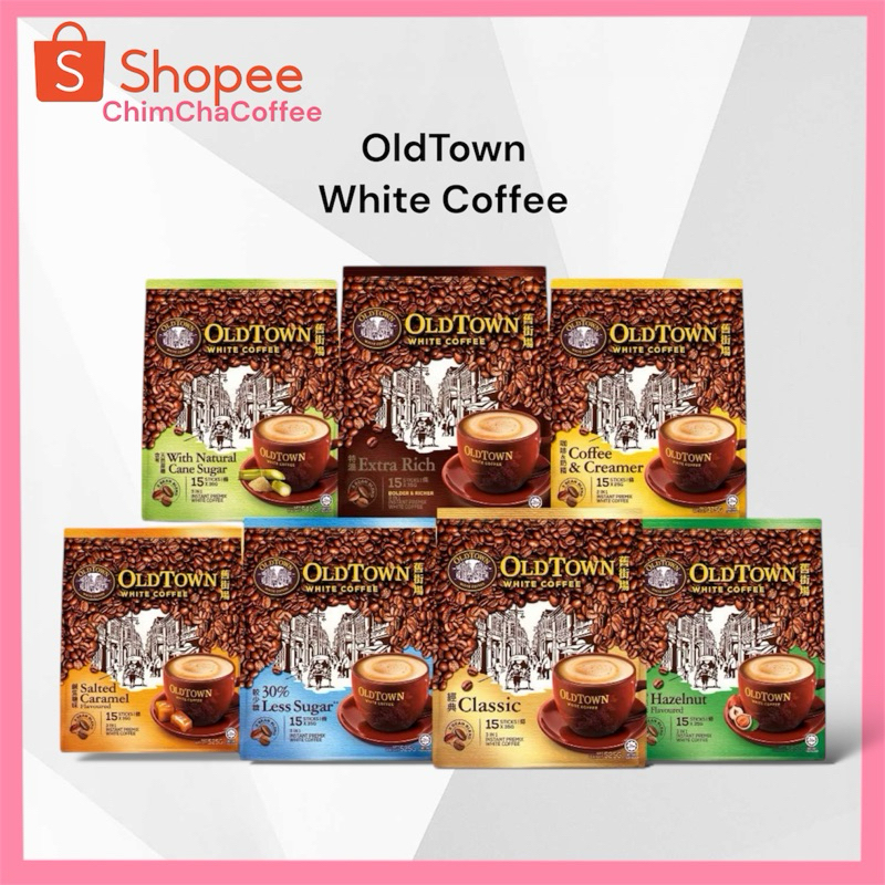 กาแฟ Old town WHITE COFFEE 1ห่อ (15ซอง)