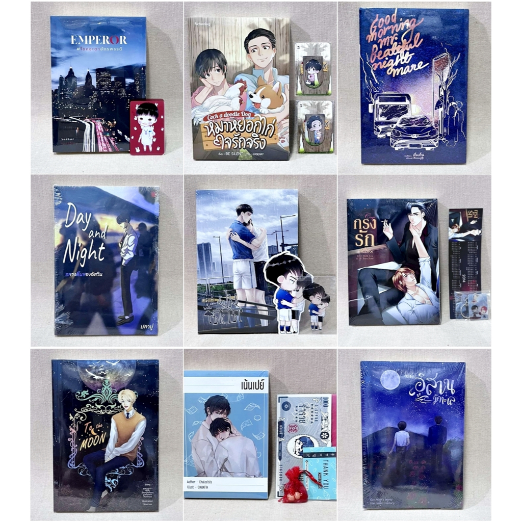 [โค้ดVDOลด200.-] P101 นิยายวายลดราคา โชคชะตาจักรพรรดิ์, ฝนเดือด, เน้นเปย์, อีสานมีทะเล, หลินอัน, เราของเธอ, นางฟ้าหลัง