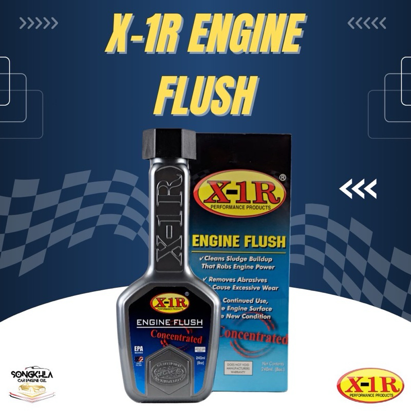 X-1R ENGINE FLUSH น้ำยาทำความสะอาดภายในเครื่องยนต์ - ฟรัชชิ่ง