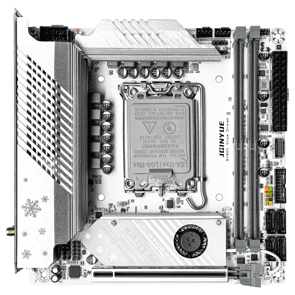 JGINYUE B760I Snow Dream [LGA1700] [ITX]