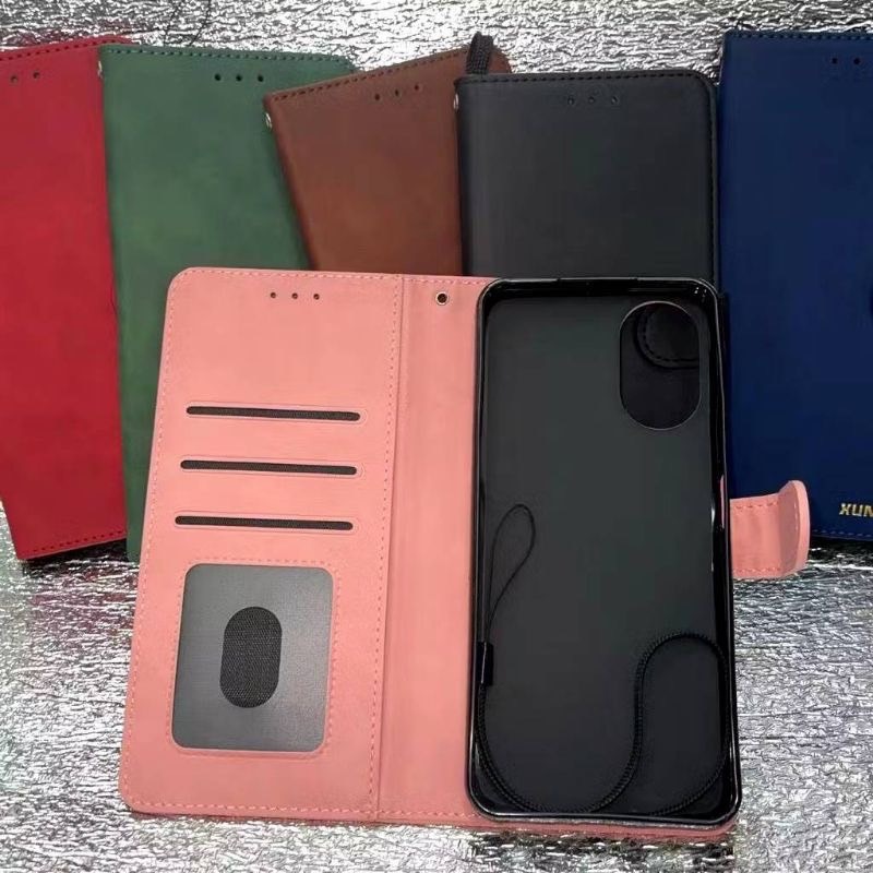 เคส สำหรับรุ่น Vivo V40 V40Pro Y21 Y21S Y33T Y33S T1X ฝาพับหนัง XUNTE4 มีช่องเสียบบัตร หลายช่อง สามารถตั้งได้ ราคา ถูกที่สุด ดีลบีเคเค แกลเลอรีภาพที่ 2