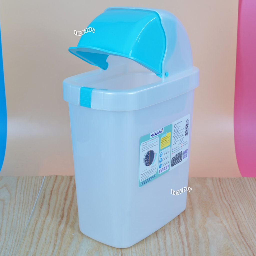 Nanny ถังขยะ ถังใส่ผ้าอ้อม ขนาด 9 ลิตร รุ่น Micro+ มี Microban ป้องกันแบคทีเรีย 3378 - รูปที่ 4