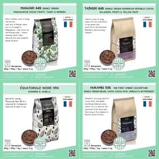 VALRHONA ช็อกโกแลตที่ดีที่สุด แบ่งขาย 500 g ⭐️ส่งรถเย็น/ส่งด่วนเท่านั้นนะคะ⭐️