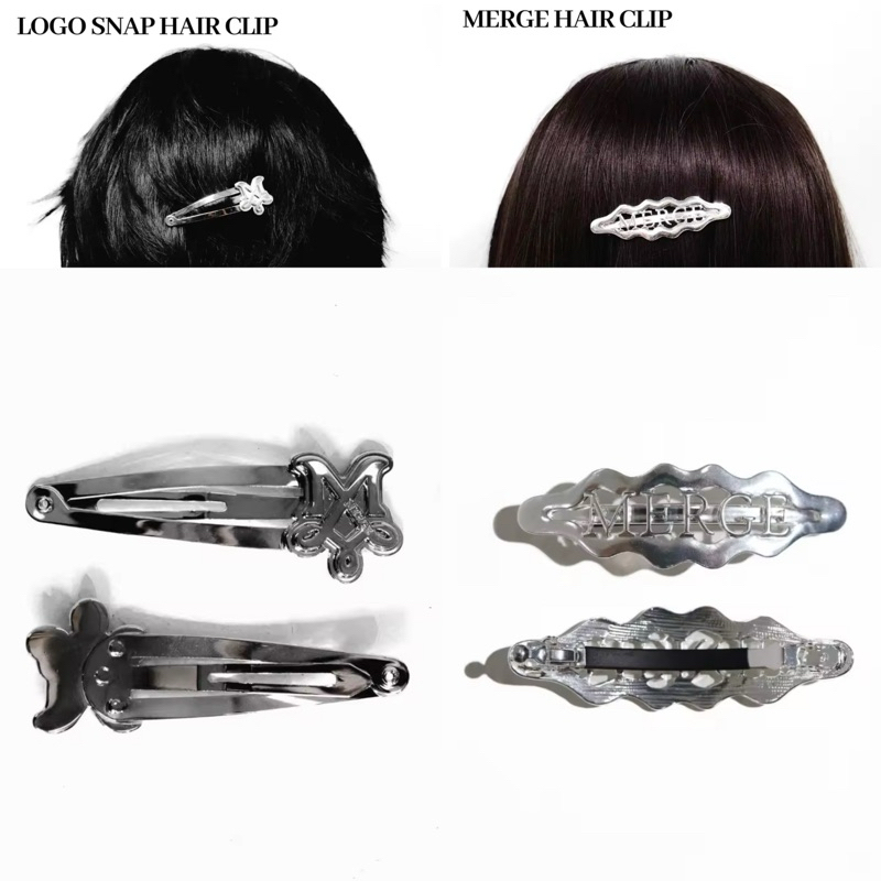 พร้อมส่ง ของแท้ ใช้โค้ดลด30%~ กิ้บติดผม Merge Official