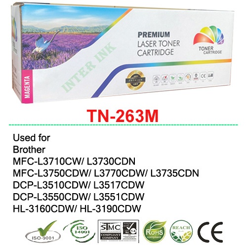 ตลับหมึก Brother TN-263 (สีแดง) Color Box