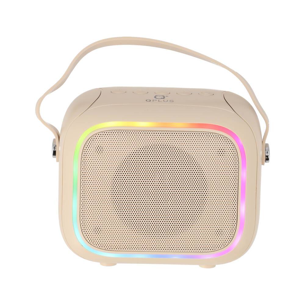 ลำโพง QPLUS LED mini Cube I Cream by Banana IT