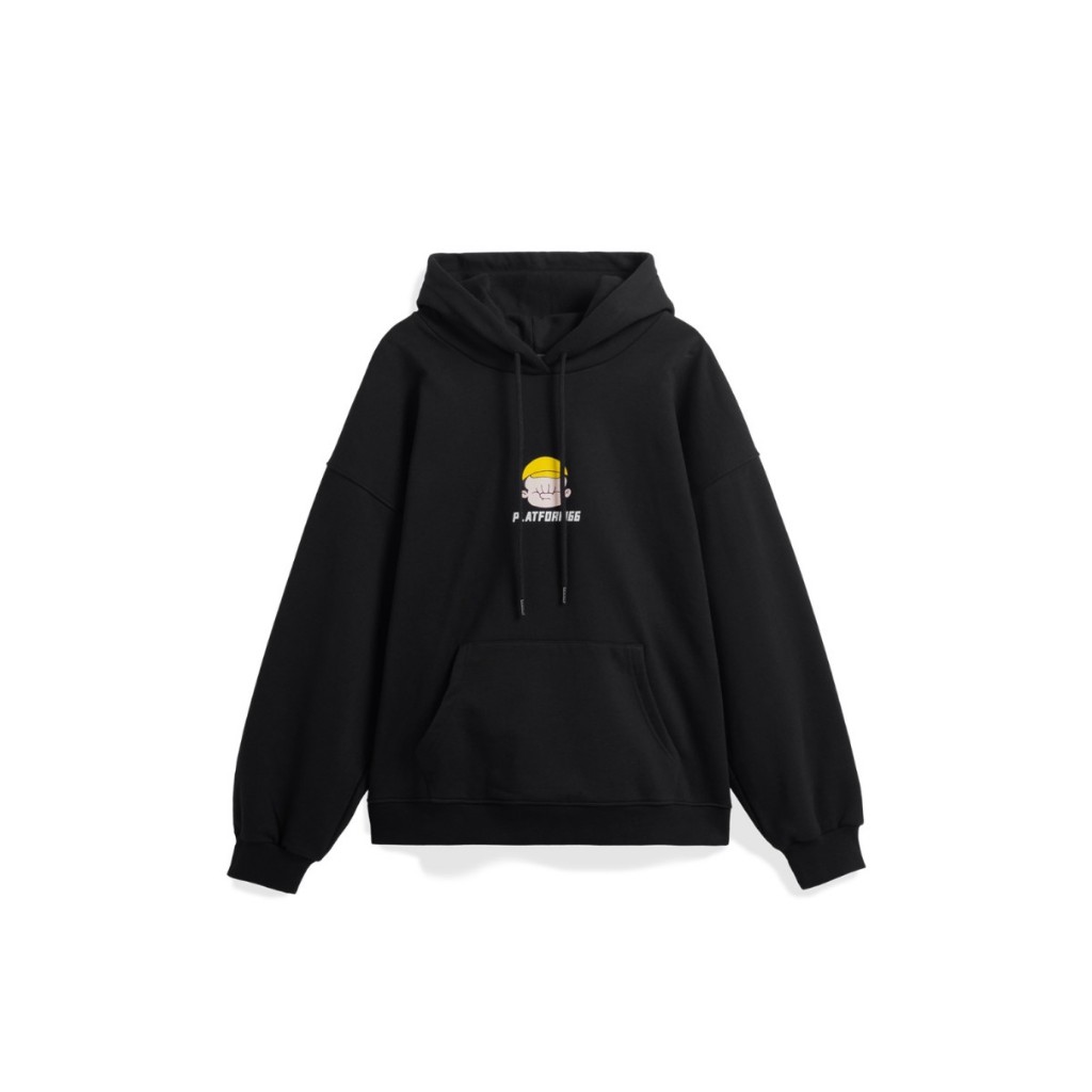 PLATFORM66 PFX2CH23H002BK 2CHOEY PLATFORM66 HOODIE BLACK