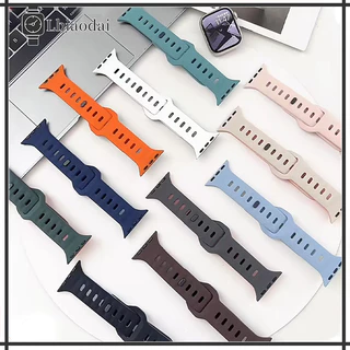 ซิลิโคนสายกีฬา IWatch Ultra/SE 3 2/Ultra 49mm 46mm 41mm Series 11 10 9 8 7 6 5 4 3 2 1 Iwatch 44mm 40mm 42mm 38mm