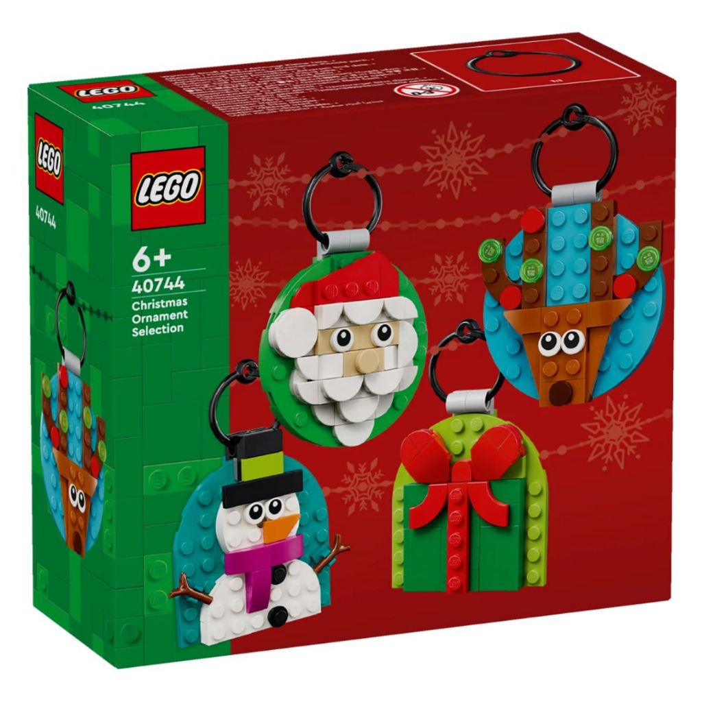 LEGO® Christmas Ornament Selection 40744