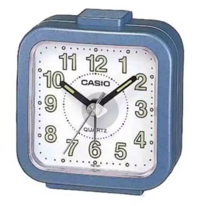 CASIOนาฬิกาปลุกตั้งโต๊ะรุ่นTQ-141 ของแท้รับประกัน 1ปี
