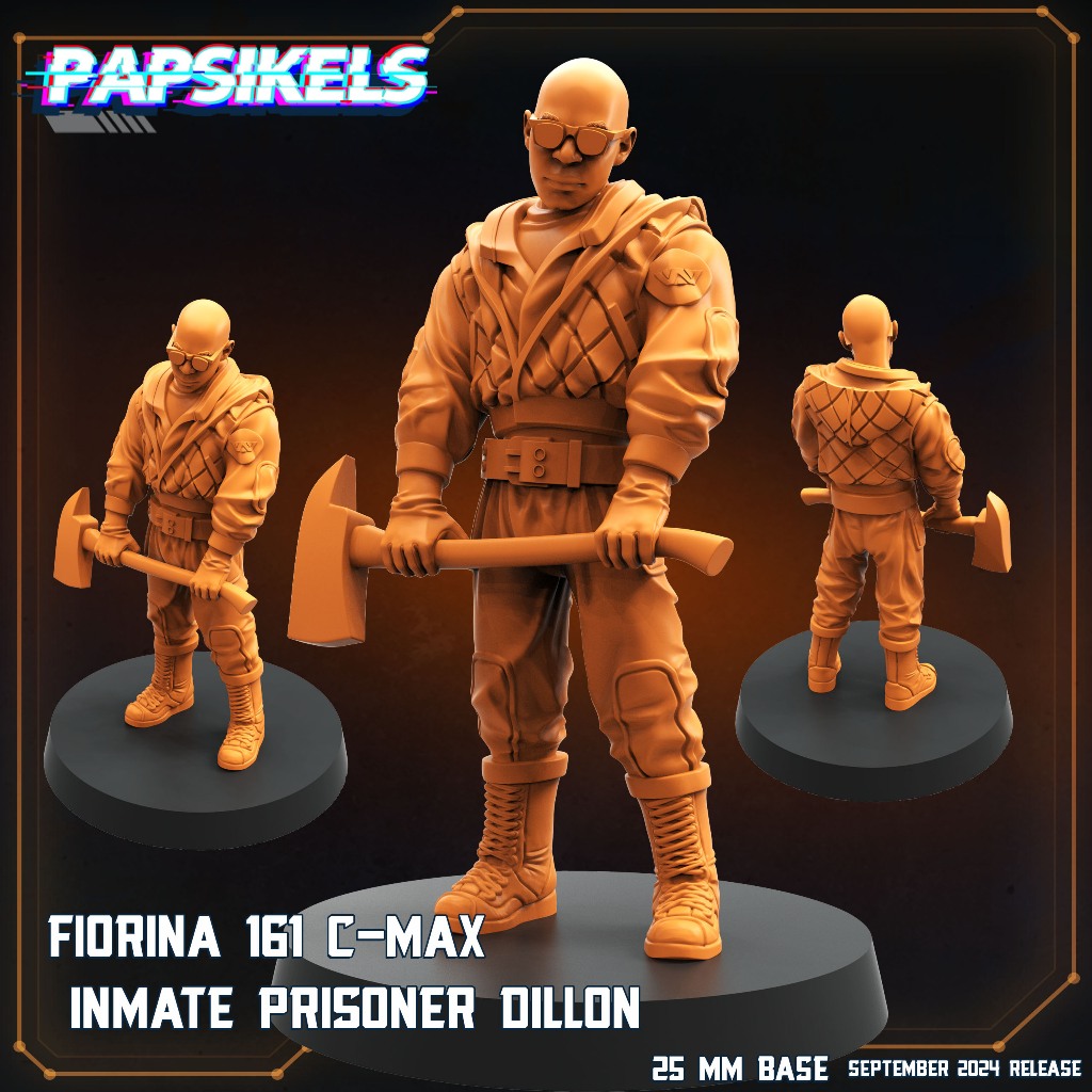 CMAX INMATE PRISONER - Sci-Fi