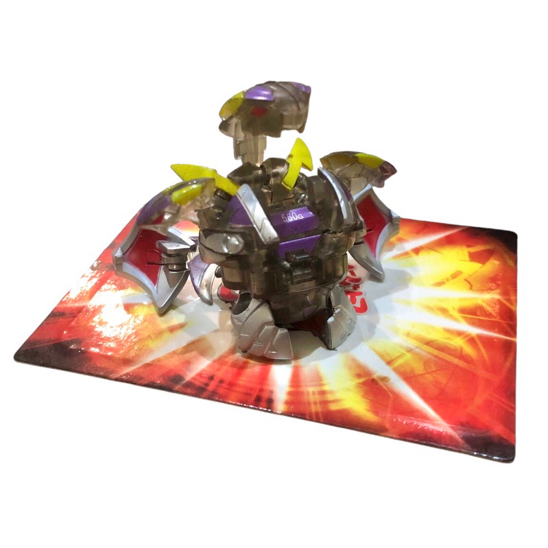 Bakugan Battle Brawlers B2 Translucent Darkus Knight Percival MG Extremely Rare #บาคุกัน