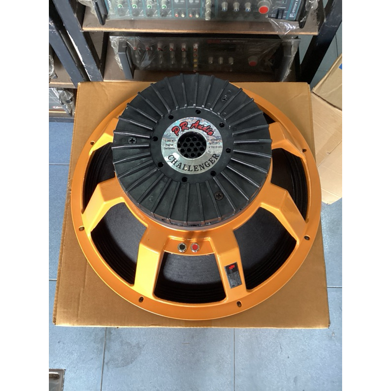 ดอกลำโพง18นิ้วโครงหล่อ PR Audio PR-18 220x25 วอยซ์4นิ้ว4ชั้น 1200W