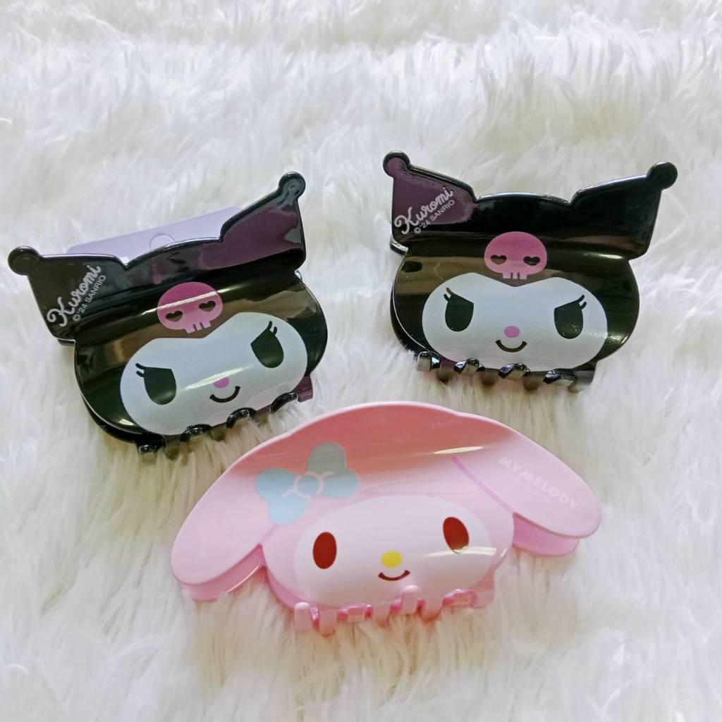 [ พร้อมส่งจากร้านไทย] ลิขสิทธิ์แท้ %Sanrio melody/kuromi ใหม่ล่าสุด กิ๊ฟหนีบผมซานริโอ้ กิ๊ฟหนีบผม คลิปหนีบผมเมโลดี้