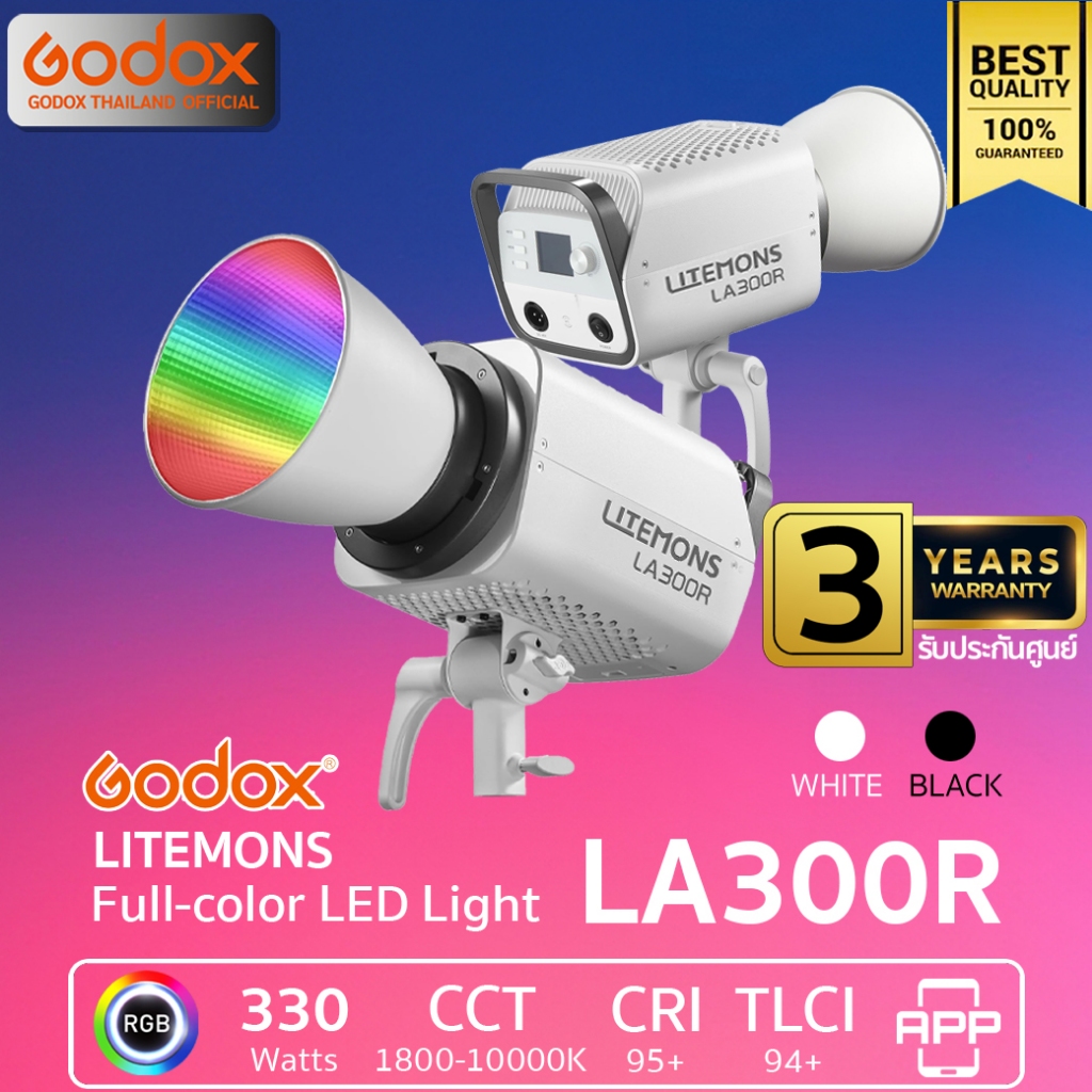 Godox LED Litemons LA300R 330W RGB Bowen Mount - รับประกันศูนย์ Godox Thailand 3ปี