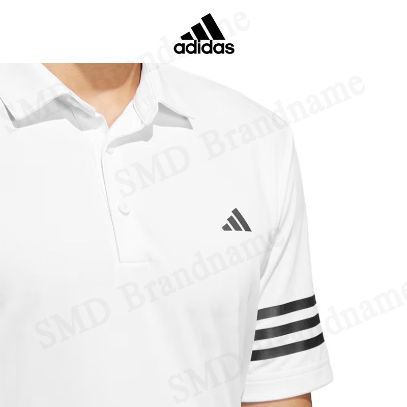 Adidas เสื้อโปโล  รุ่น 3-Stripes Polo Shirt Code: IU4359