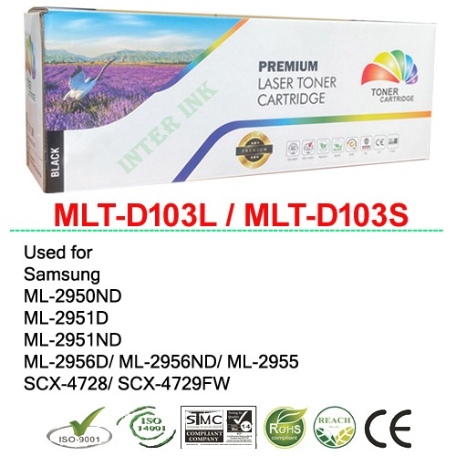 ตลับหมึก Samsung ML-2950 / ML-2955 (D103L) สีดำ Color Box