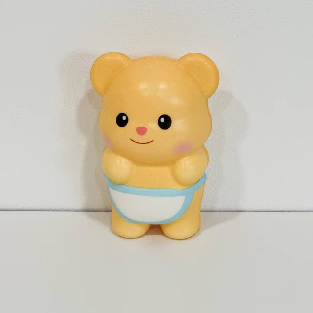 โมเดลตกแต่งเค้ก หมีเนย Bear Butter หมีเนยตกแต่งเค้กแบบมินิมอล เค้กมินิมอล - รูปที่ 3